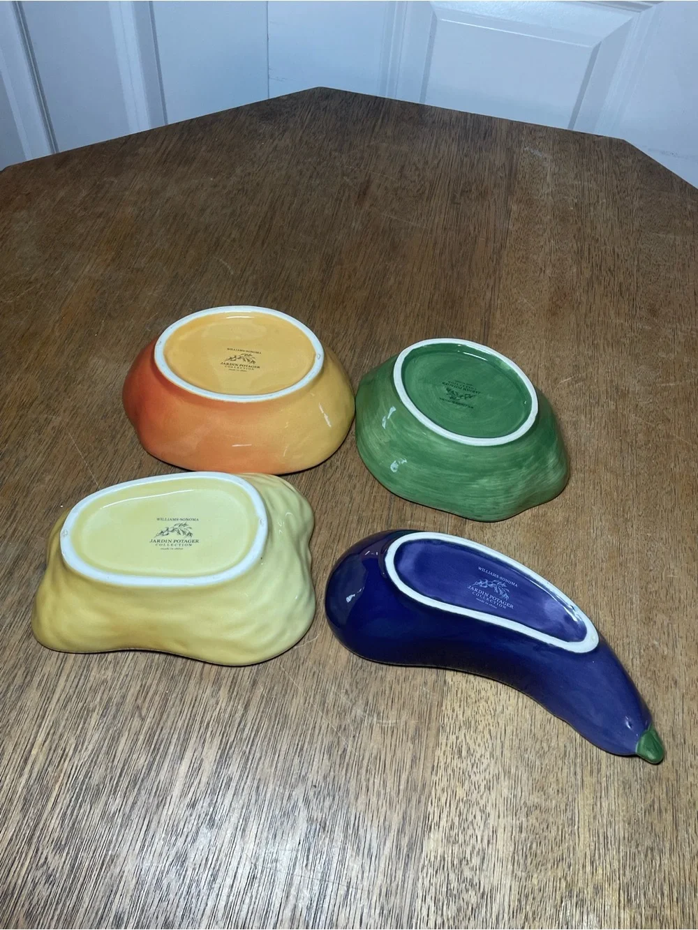 Williams Sonoma Jardin Potager Vegetable Serving Dishes Set of 4